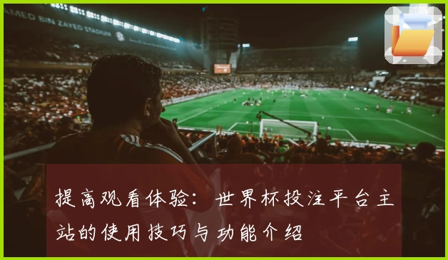 提高观看体验：世界杯投注平台主站的使用技巧与功能介绍