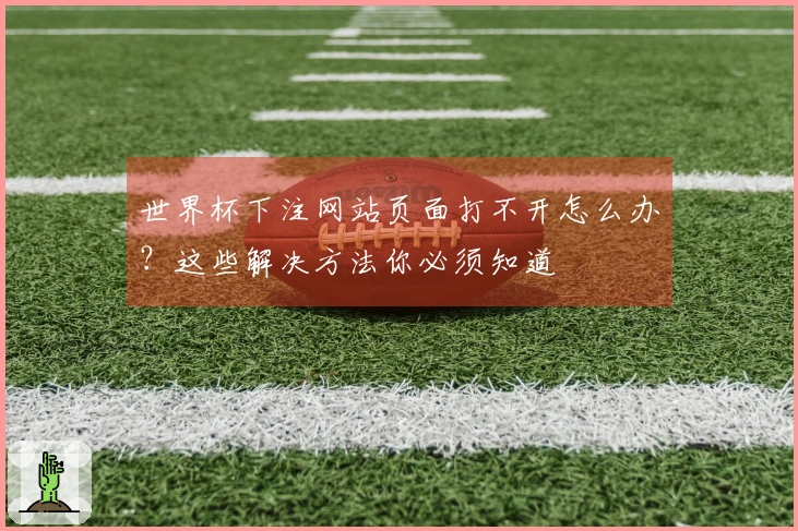 世界杯下注网站页面打不开怎么办？这些解决方法你必须知道